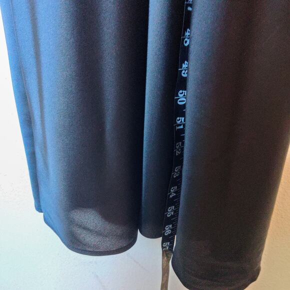 Show Me Your Mumu Jasmine Halter Midi Bias Slip Dress Black Luxe Satin Medium - Picture 14 of 16